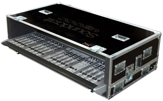 Flight case luxe Soundcraft Vi 3000