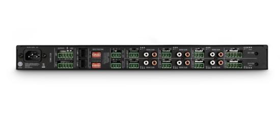 CSMA240 - Mélangeur amplifié installation - 2 x 40W - 8 entrées / 2 s