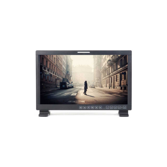 Ecran LCD 21,5", 2 x In 3G/SD-SDI, HDMI, Version Rackable, Wohler