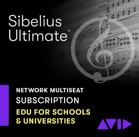 Licence annuelle Licence Sibelius Ultimate Réseau Educatif mini x5