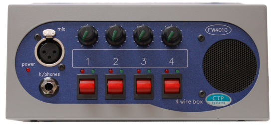 Boitier 4 fils, 4 directions d'ordres (possibilité IFB) CTP