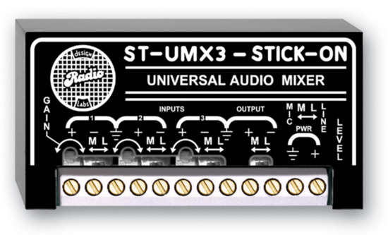Mélangeur Audio Universel - RDL ST-UMX3