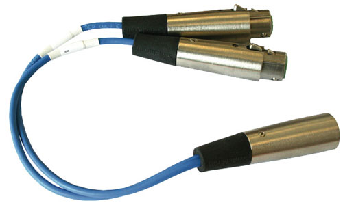 Adaptateur Y pour Boitiers ceinture - Clear-Com YC-36