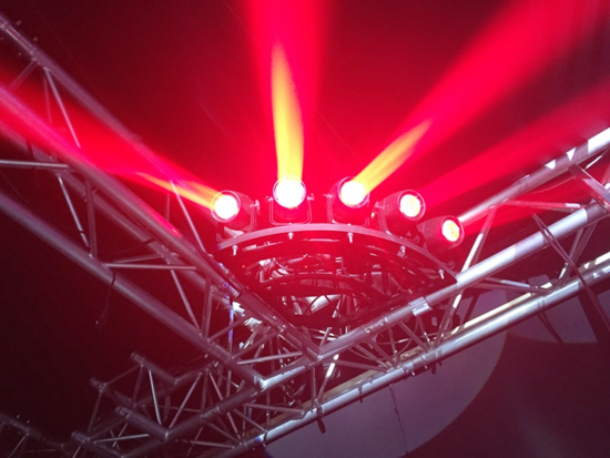 NS - SUPPORT ALUMINIUM QUART DE CERCLE POUR 5 F1KOLOR HD