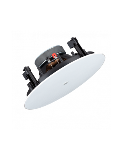 15 W, 6.5P two-way passive full-range ceiling speaker,70V/100V, Blanc