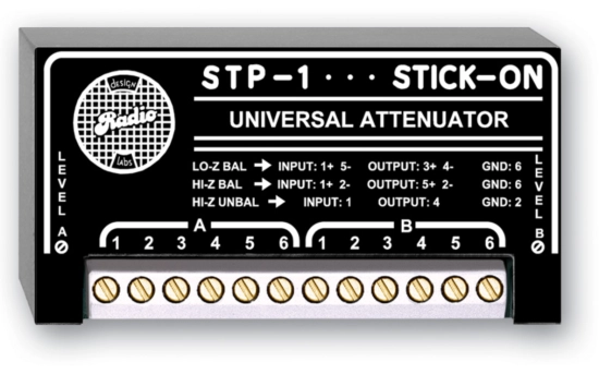 Atténuateur audio - RDL STP-1