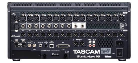 Console mixage Numérique16 voies Tascam