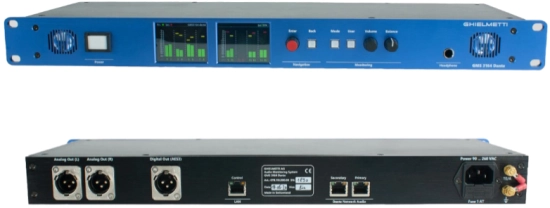 GMS3164, Monitoring audio Dante Ghielmetti