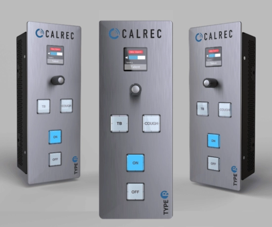 Panel de table encastrable journaliste pour TypeR, SMPTE2110, Calrec