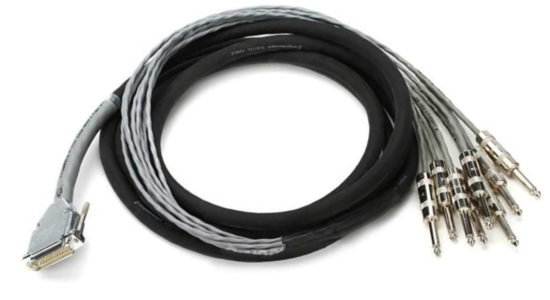 Cordon DigiSnake protégé - DB25-TS+4/-10dB