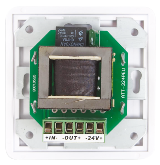 Contrôleur mural de contrôle volume par 10 pas de 3dB - max 25W/100V