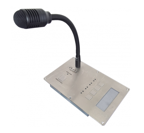 Microphone encastrable anti-vandalisme - IP