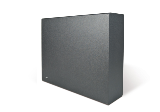 Sub amplifié 8 58W, 2 entrées ligne sym. ou HP - Noir