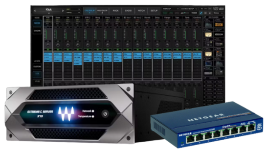 Pack Serveur SG EXT-C + Switch + Cat6 + 1 an Waves Essential 