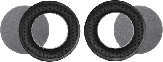 Paire de disques en mousse pour protection des écouteurs de casque