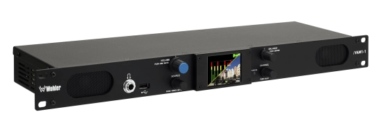 Moniteur Audio/Video 1 écran 1U, 16CH dual input, 3G/HD/SD-SDI Wohler