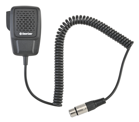 Micro main avec Push-to-Talk Clearcom
