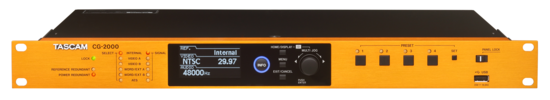 Générateur d'horloge master audio & vidéo postprod et broad. Tascam