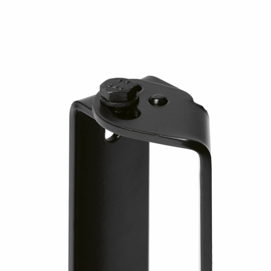 WS-6, Fixation réglable en PAN, pour colonnes «T-Slot» - Noire