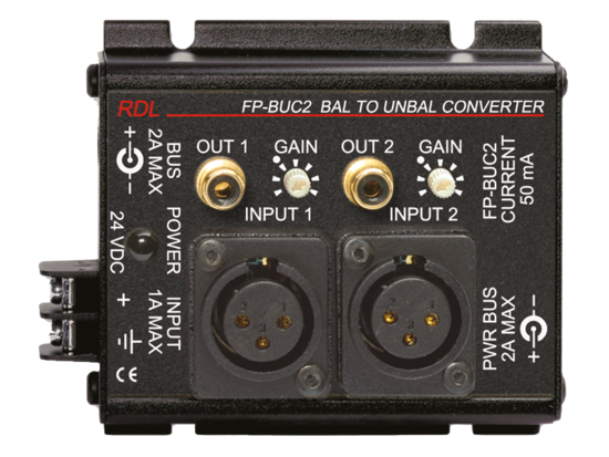 Convertisseur 2 canaux - RDL FP-BUC2