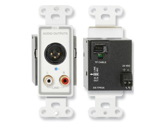 Plaque récepteur actif à 3 paires - RDL D-TPR3A