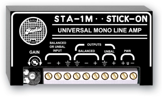 Amplificateur de ligne mono - RDL STA-1M