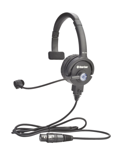Combiné micro/casque 1 oreillette - Clear-Com CC-110-X4