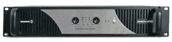 NS Ampli. 2 x 2000 W/4O - 2 x 1200 W/8O - WORK ZENITH 6000
