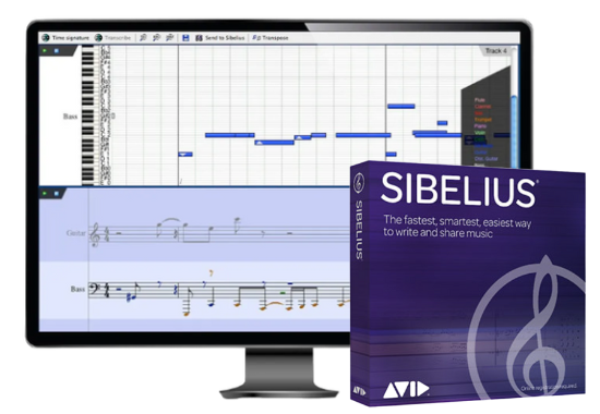 Licence permanente Sibelius AudioScore