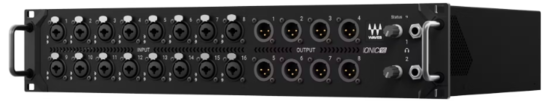 Rack de scène 16x12 + 2 x IO AES