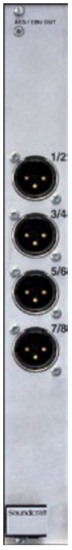 Carte Vi stage rack - 8 Out AES