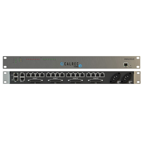 Interface analogique 16 In mic/ligne, 16 Out ligne pour Type-R Calrec