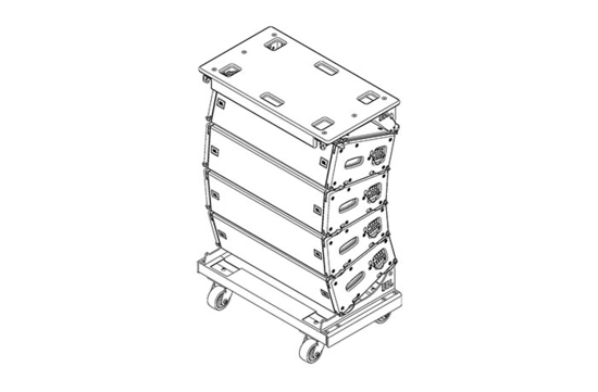 Plateau pour transport vertical 3/4  pour VTX-A8