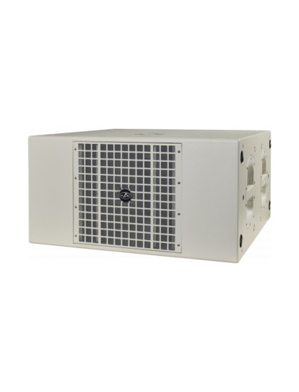 Caisson grave. 2 x HPs 31cm. Basse impétance. Blanc. DAS ARTEC-322SW