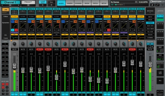 32ch ST mixeur avec eMO D5 + 6 plugins