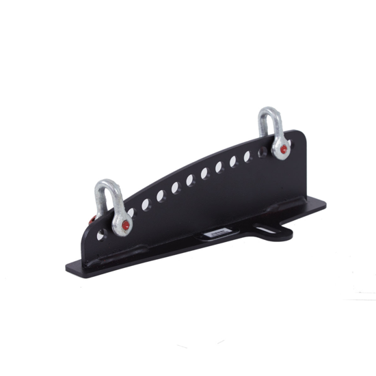 Plaque de suspension pour ARTEC-300/ARTEC-500. Noire. DAS AXR-AR5