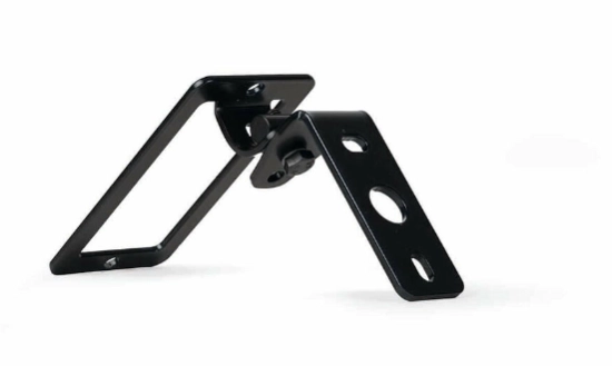 WS-3, Fixation réglable en Pan et Tilt enceintes T-Slot - Noir