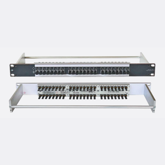 ASF2x24A-3/1LAM-Econom, Patch audio 48 voies 19 1U Ghielmetti