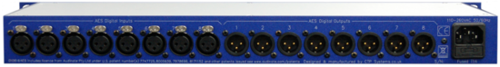 Convertisseur Dante 8 I/O AES (16 canaux) - CTP DIO816AES