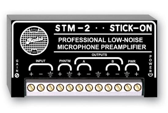 Préamplificateur microphone - RDL STM-2