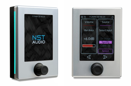 Interface tactile de contrôle murale Ethernet processeurs NST Silver 