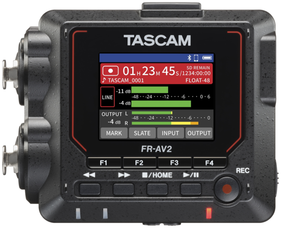 Enregistreur audio professionnel 32 bits - 2 voies Tascam