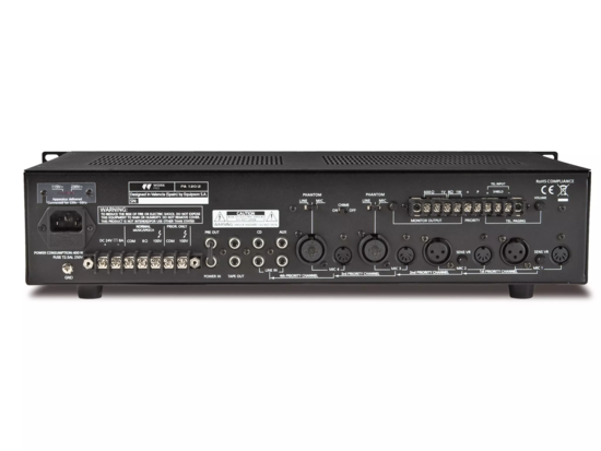 Mélangeur amplifié 120 W lecteur / enreg. USB/SD - WORK PA120USB/R