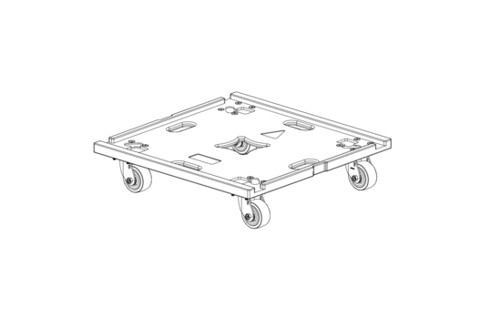 Plateau pour transport vertical 2/3 SRX918S