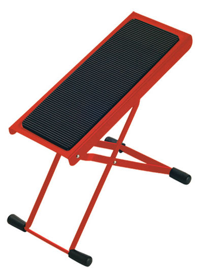 Repose pied réglable en hauteur - rouge