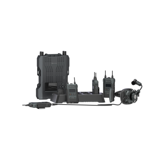 Pack Intercom M1PRO - 4 boitiers ceinture - Double écouteur