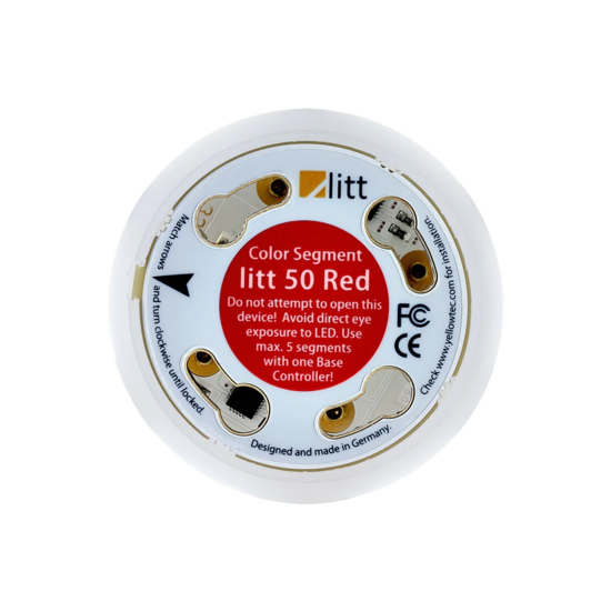 Litt Riser 50/22 mm rouge - gamme Black Yellowtec