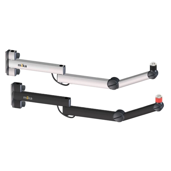 Bras support micro noir pour radio filmé + Led On-Air Yellowtec