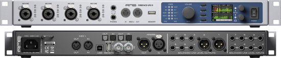 Fireface-Interface audio USB, 60 canaux, 192 kHz RME