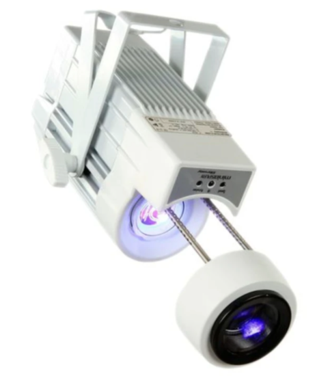 NS - MINIDISPLAY BLANC - Projecteur de gobo rotatif 1 module LED 30W